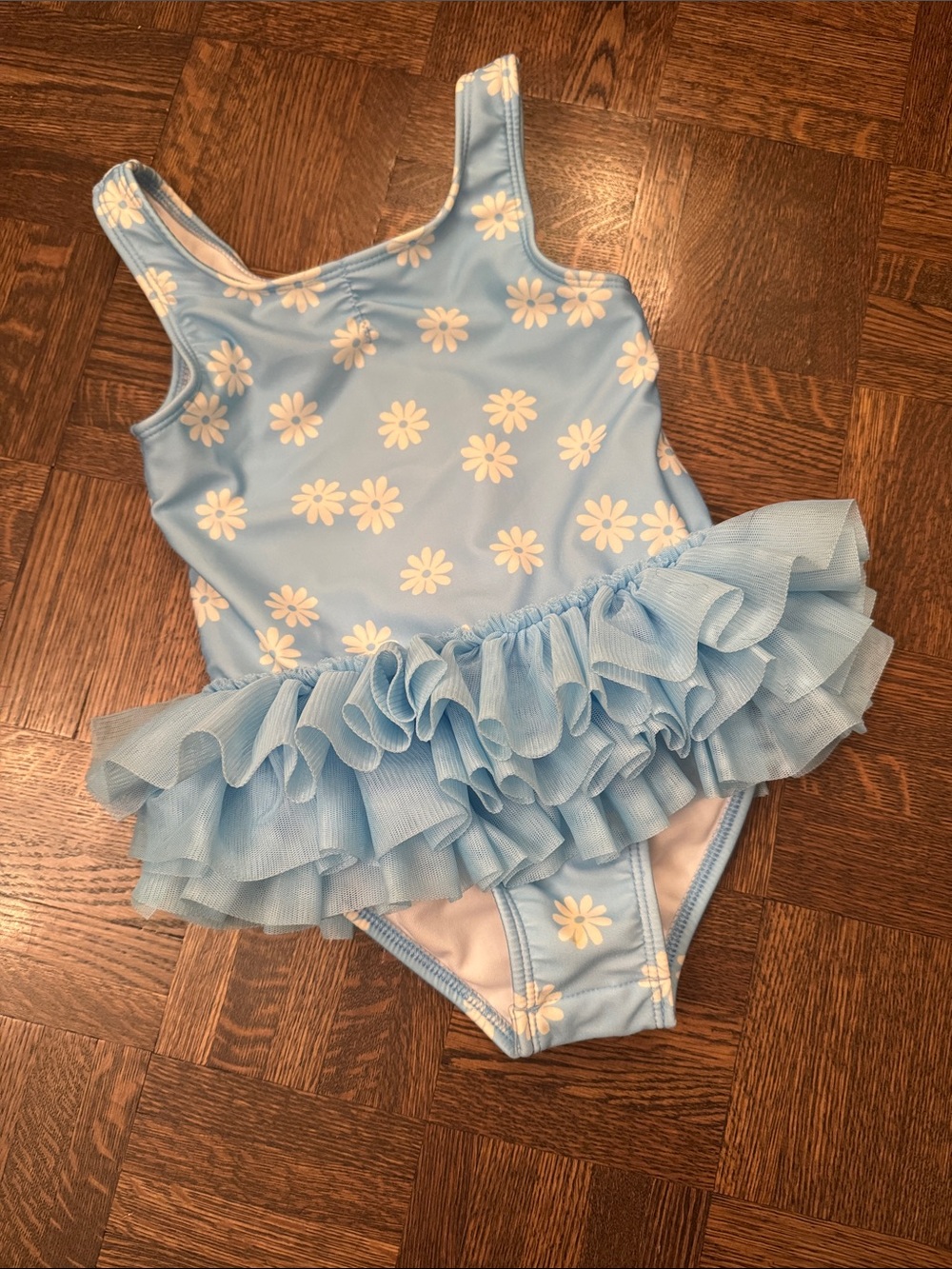 Girls 4T ruffle tutu Swimsuit